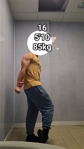 16 Year Old Bodybuilder #motivation #gym #physique #powerlifting