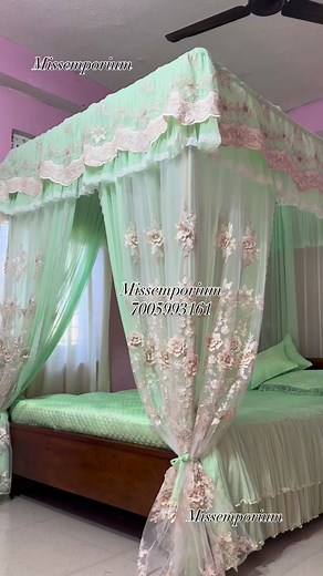12K views · 4.8K reactions | Luxurious bedding set pastel green colour #wedding #manipuriweddings #manipurwedding #bedspread #luxurious #design #bedding #bedding_set #roomdecor | Missemporium kangkhal bedsheet | Facebook