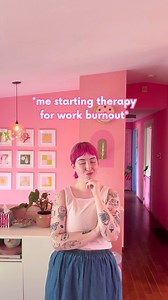 those co-occurring conditions really be co-occurring! 😅 not so fun fact, I initially went to therapy nearly 5 years ago after having one of the biggest breakdowns of my life - I had quit my job to pursue freelance, was trying to plan a wedding, and was receiving thousands of death threats for having a post go viral…🙃 my therapist at the time immediately diagnosed me with severe anxiety and depression, but nothing much had changed after a year of consistent therapy and meds. I was still immense