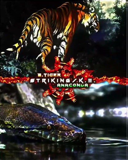 Bengal Tiger vs. Green Anaconda