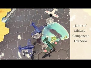 Battle of Midway (Cobi Toys/Bored Games) - Component Overview - Diagonal Move