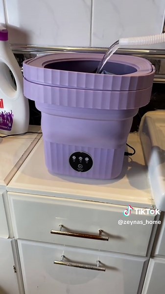 Portable Mini Washing Machine for Travel Convenience