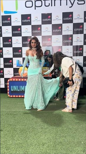 🔥 NIA SHARMA in Sky Blue! Dekhiye actress ka Stunning & Bold Avatar! 😱💙