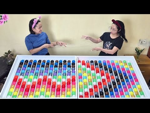 ⚔️ Head-to-Head Color Ball Sorting Game | Who Wins? 🧠