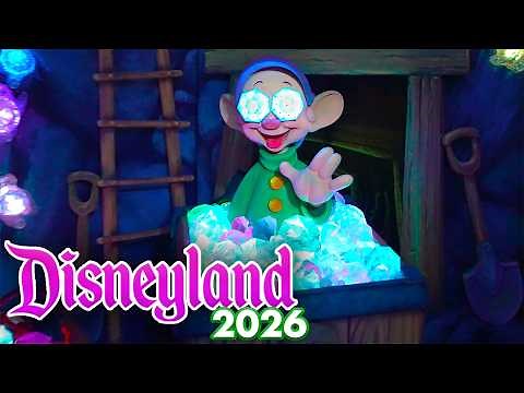 Snow White's Enchanted Wish 2026 - Disneyland Ride [4K60 POV]