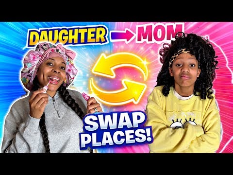 Mom & Daughter Body Swap for 24 Hours! 😱😂
