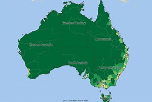 Maptitude Australia Country Package