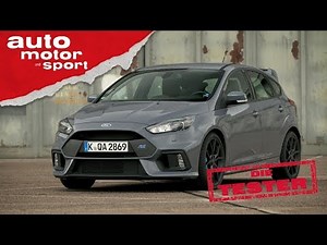 Ford Focus RS: Drifty Buying Argument - The Testers | auto motor und sport