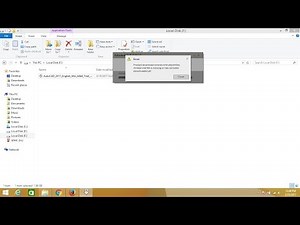 FIX Error in Auto Cad install