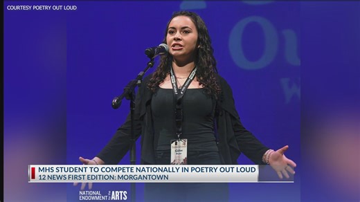 Morgantown High student to compete nationally in 'Poetry Out Loud' contest