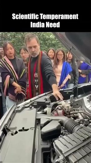 It was National Science Day, and this sceintific temperament is what we need‼️ #viralvideo