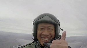 Took up The Republic of Singapore Air Force’s offer to have a bird’s eye view of Exercise Forging Sabre 2015 – from the cockpit of an F-15SG! Had to go the whole hog – proper medical clearance and safety brief, lessons to counter G-forces so that I don’t lose consciousness from the G-forces (also known as G-LOC) and mission briefing before flying. “Ronin (MAJ Shewan Goh)” was my top gun pilot and he pulled some aggressive manoeuvres and Gs. Our RSAF pilots and ground crew are extremely professio