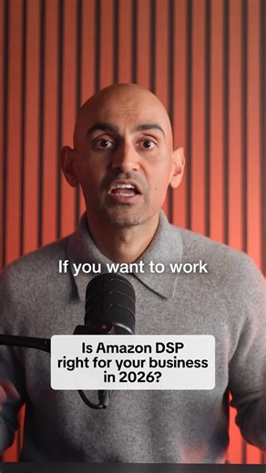Amazon DSP isn’t built for every advertiser and that’s the point. Brands with real sales data and strong reviews can turn it into a scaling engine. For mid-market teams, it becomes a controlled testing ground for streaming and programmatic. The opportunity grows when the budget and the signals are already there. #AmazonDSP #RetailMedia #PerformanceMarketing #AdStrategy