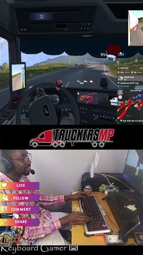 PART 4 curves | Klagenfurt to Innsbruck ‪@TruckersMPOfficial‬ #eurotrucksimulator2 #keyboardgaming