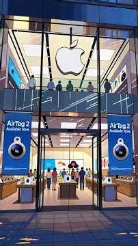 Apple Launches AirTag 2 with Enhanced Tracking #airtag2