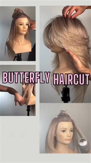 Butterfly Haircut Step By Step Tutorial #butterflycut #hairtutorial #haircuttutorial #haircut | Myguilty Crown