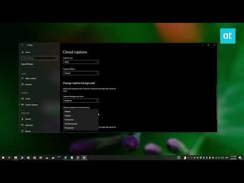 How to customize subtitles in the Movies & TV app on Windows 10