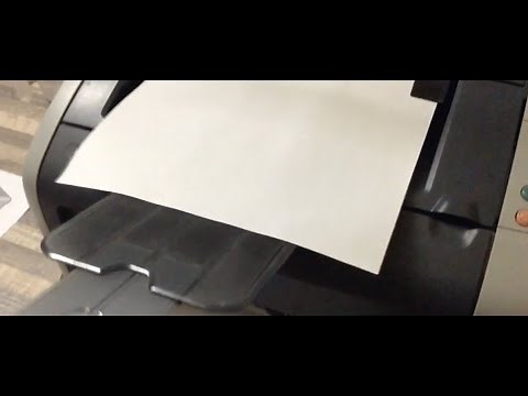 How to print a demo page on your HP Laserjet 1010 series printer