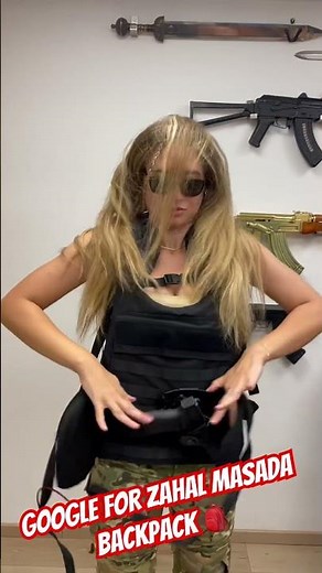 ZAHAL MASADA BACKPACK 🎒 iiia protection 🛡️ #bulletproofvest