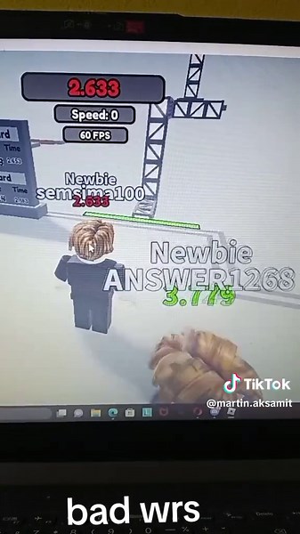 sem speedrunner na TikTok