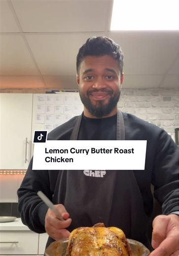 Lemon Curry Butter Roast Chicken Recipe
