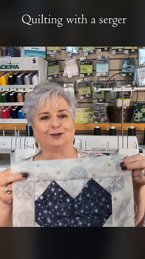 Can you really quilt with a serger? We'll show you how! Discover the possibilities and learn how to incorporate your serger into your quilting workflow. Full video going over sergers and coverstitches is ready to watch on youtube. | Hokema's Sewing and Vacuum