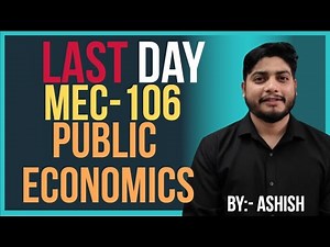 MEC-106 Public Economics | Externalities Explained | Most Important PYQ Topic | IGNOU Exam