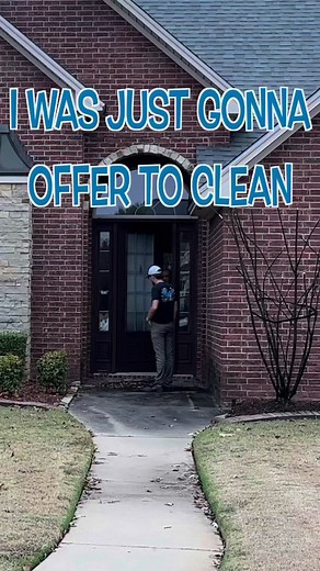 1.7M views · 67K reactions | He couldn't BELIEVE that I would do this job for free #pressurewashing #satisfying #cleaning #asmr #sbpressurewashing #asmrvideo #satisfyingvideo #powerwashing #fypシ #fyp #viral #viralvideo | SB Pressure Washing | Facebook