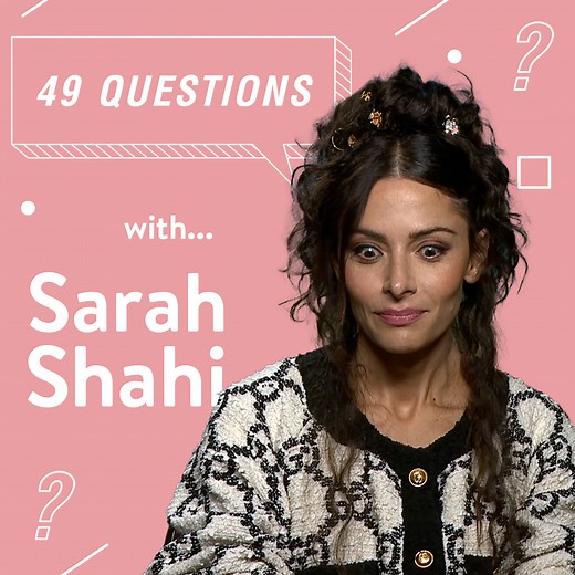 Black Adam star Sarah Shahi reveals her celebrity crush 👀 | Four Nine