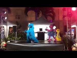 Sesame Street performance at Beaches Ocho Rios