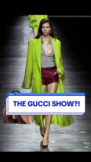 Exciting Gucci Runway Show Review