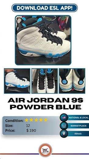 Buy & Sell Sneakers at ESL app!