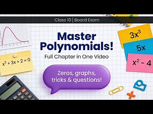 The Secret Language of Polynomials | Polynomials in a Nutshell 🧠 | Fast Revision