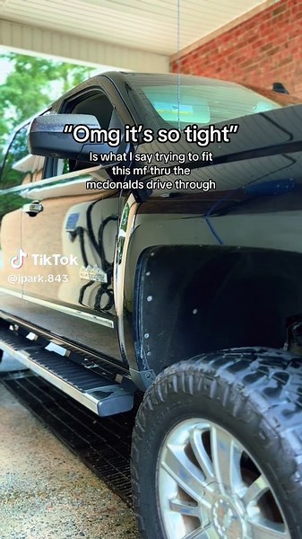 Struggling to Fit My Truck Through Drive-Thru