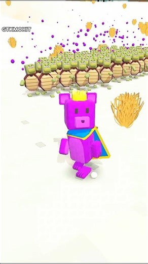 100 Evil Turtle vs Gtk Super Bear Adventure #shorts #superbearadventure