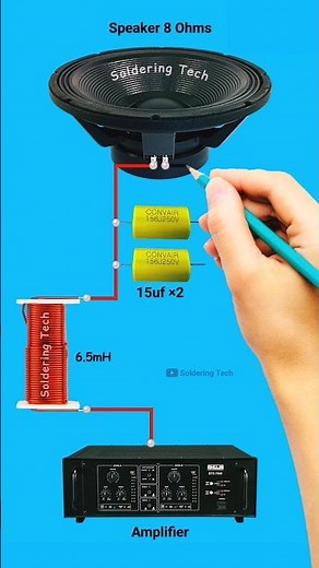 Woofer crossover | Speaker crossover circuit | passive crossover | Bass