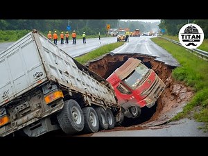 Dangerous Idiots Fastest Truck & Heavy Equipment Fails | Extreme Oversized Truck Transport #13