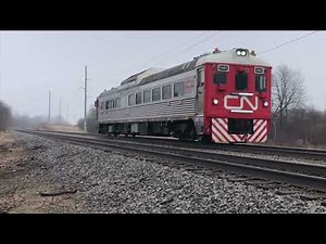 3/19/22 CN RDC 1501 Track Geometry Inspection Vehicle