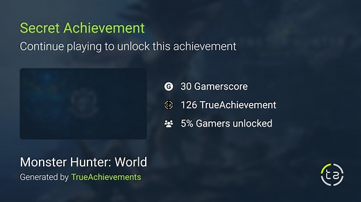 A Living Fossil achievement in Monster Hunter: World
