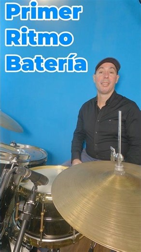 Primer ritmo de batería | Batería para principiantes. #Batería#BateríaPrincipiantes#RitmosDeBatería