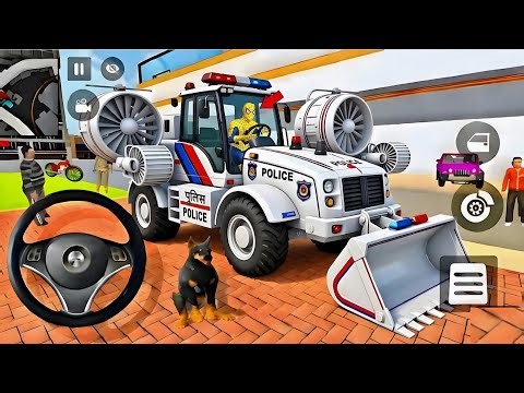 🕷️Police BigEngine Jcb& Yellow Spiderman 3D Game🤩Indian Thift Auto🤑Purchase Lot's of Spiderman