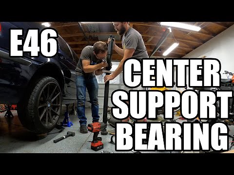 E46 Center Support Bearing Replacement