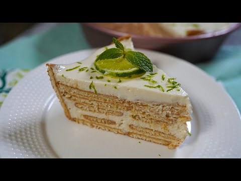 Carlota de Limón - Pay de Limón con Galletas Marías ¡Sin Horno!