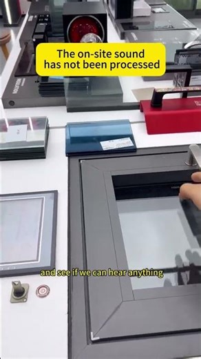 HSMC Soundproof Aluminum Windows — Live Performance Test | -16.6 dB Noise Reduction