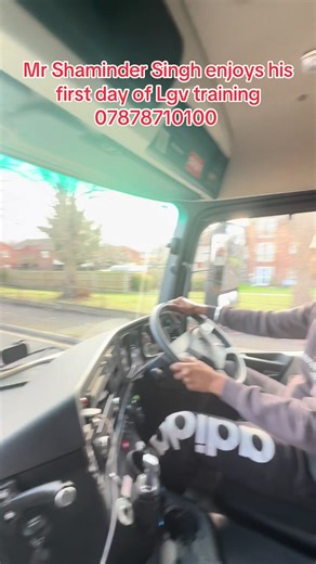 C E Licence Training: Mr. Shaminder Singh's First Day