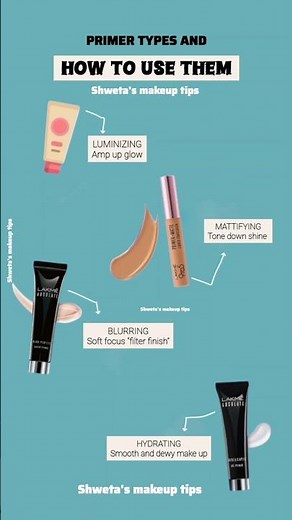 Unlock the secret to perfect makeup with our ultimate primer guide! #primer#guide #beautyhacks