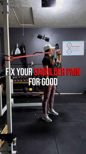 Get rid of clicking and popping in your shoulder (save this) If you have clicking, popping, and any pain in your shoulder. THIS IS NOT NORMAL… and should be addressed before it’s too late or the problem gets worse This exercise works all of the key supporting muscles of the shoulder all at once Which is why it is a staple in my weekly shoulder health routine Give this a try and follow me @beyondrecoveryprs to learn how to fix your shoulders for good 💪 #shoulderrehab #shoulderpain #shoulderstabi