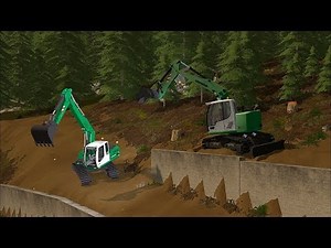 Farming Simulator 17 - Forestry and Farming on The Valley The Old Farm 013