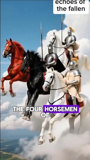 The Four Horsemen of Revelation Explained | Conquest, War, Famine & Death