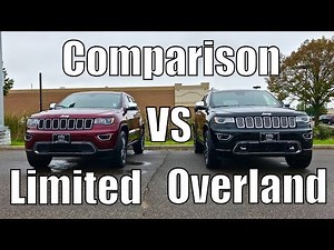 2018 Jeep Grand Cherokee Limited vs. Overland Comparison Review